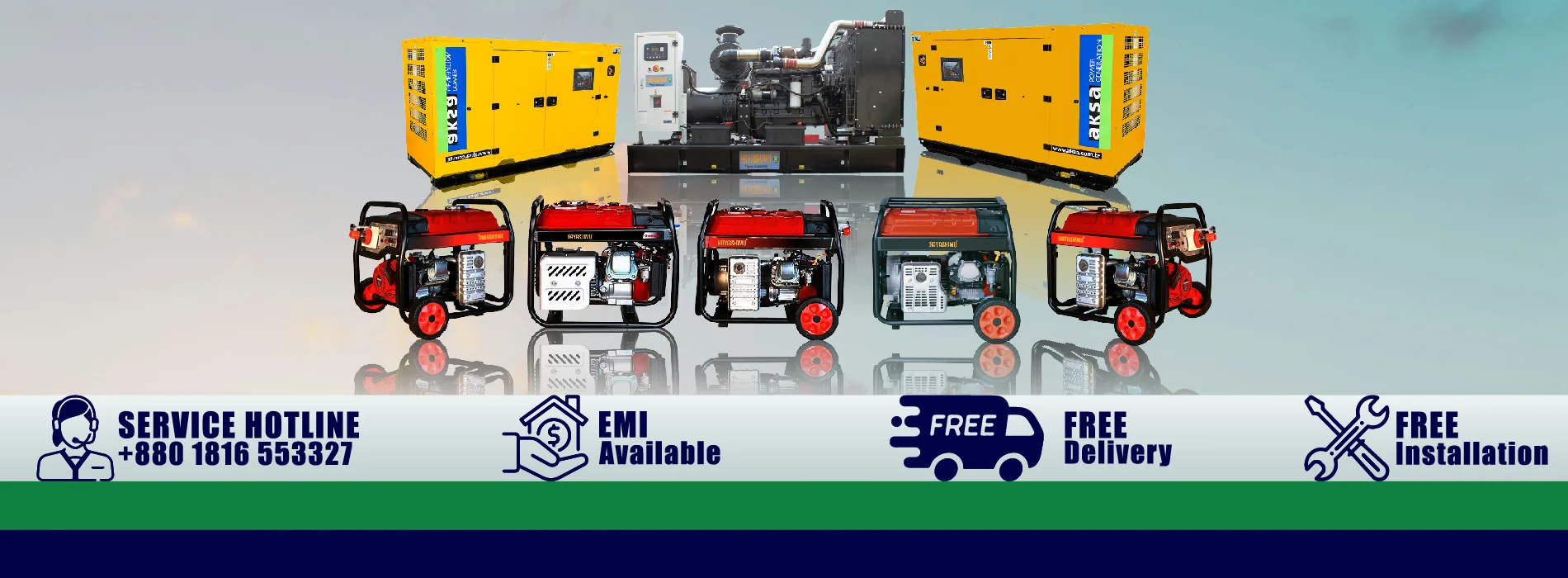 Petrol & Canopy Generators in Bangladesh by Merlin tech Limited